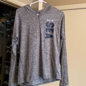 Womens Nike Seahawks Quarter ZIP